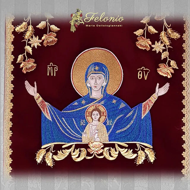 Icon stand cover, προσκυνητάρι
